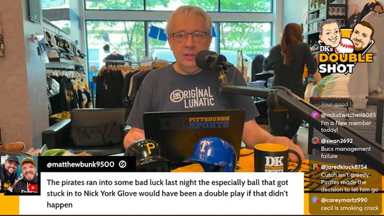 DK’s Double Shot of Pirates: Stay steady taken in Pittsburgh (Videos)